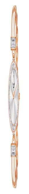 WHITE BIRD Premium Girl Wrist Watch Rose Gold Plated Analog Watch Diamond Studded Dial Stylish Bracelet Strap Stainless Steel Band Perfect for Women