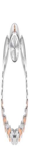 WHITE BIRD Women's Analogue Wrist Watch with Linked Band, 24 MM Pattern Dial