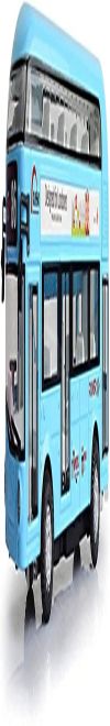 WHITE BIRD Diecast Double Decker London Bus Toy Metal Alloy Bus for Kids Light Music Open Door Collection Friction Bus Toys for Boy Kids