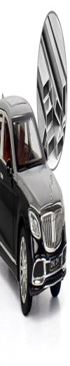 WHITE BIRD 1:24 Mercedes Benz Maybach S600 Alloy Luxury Car Model Diecast Toy with Sound Light (Colors as Per Stock) (M.Benz Maybach S600)