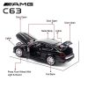 Black Toy Car Model S Alloy Model Cars Pull Back Vehicles 1/32 Scale Car Toys for Toddlers Kids 
